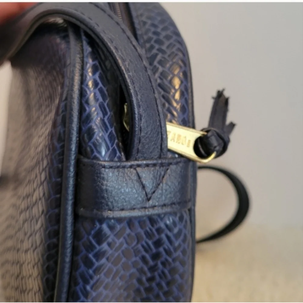GITANO VINTAGE Blue Shoulder Crossbody Bag